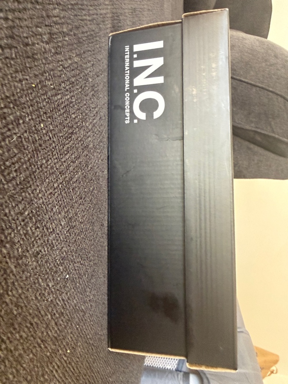 INC International Concepts Gold Embellished Lace-Up Sneakers